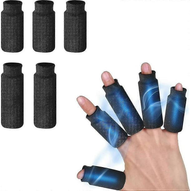 5Pcs Finger Ice Sleeves Ice Packs for Fingers, Thumbs & Toes Hot Cold Therapy for Arthritis, Tendinitis, Trigger Finger and Swollen Finger