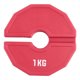 thumbnail image 1 of 1 Pieza de Discos Gimnasio Micro-Tipo, , Peso Fraccionario Goma, Fraccionario, Cambio Adicional, Rojo, Kg, 1 of 5