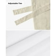 thumbnail image 6 of Black And White Train Window Curtain Bedroom Roman Curtain Adjustable Tie Up Curtain for Small Window Rod Pocket, 6 of 6