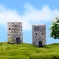 thumbnail image 3 of Miniatura Castillo Casa de Paisaje Sharpla Adorno de casa de muñecas en miniatura, 3 of 7
