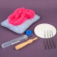 thumbnail image 6 of Needle Felt Set Handmade DIY Felting Kits Needle Felt Kits DIY Plush Dolls Set Handcraft Make Tool Needling Felting Kits, 6 of 8