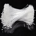 thumbnail image 1 of UPOUART 5000 Pcs Fastener Plastic Tag Pin for Socks White 3 Inches in Length, 1 of 8