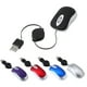 thumbnail image 2 of EeaseMX Creative USB Cableado con cable Mini Telescópico Ratón Portátil Mouse Ratón portátil (rojo), 2 of 7