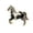 Black, variant on Portable Horse Pin Comfortable Wear Jewelry With Polished Finish for Daily Wear