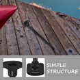 thumbnail image 3 of HEATSHAKING Flag Pole For Yachts Nylon Black 1Pcs Enhanced Visibility For Marine Use, 3 of 8