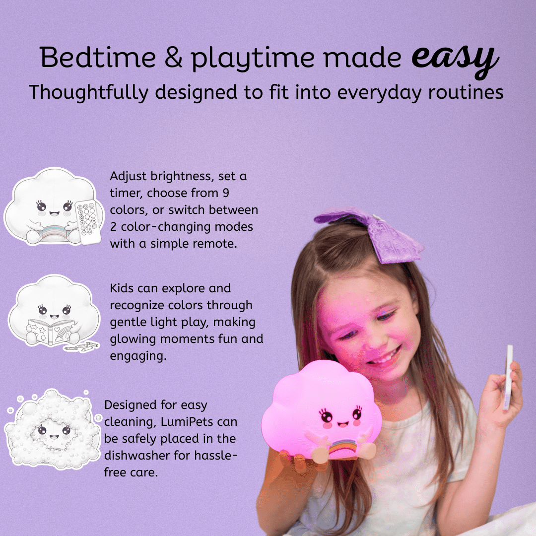 LumiPets Cloud LED Night Light