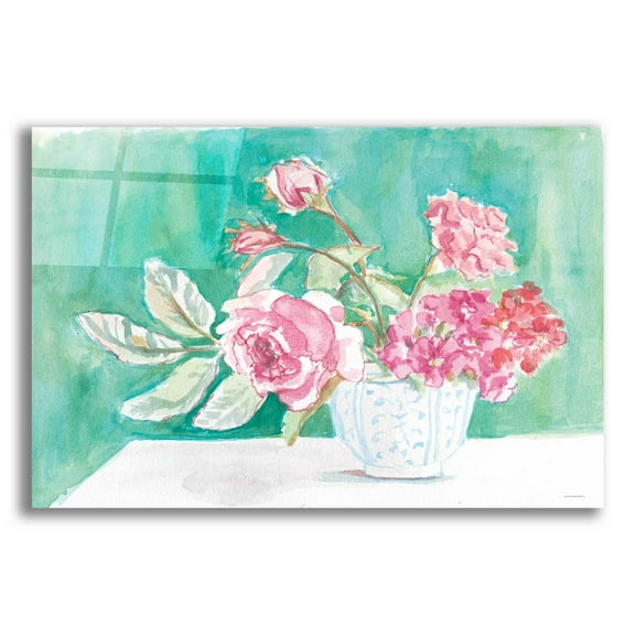 Epic Art 'Grandmother's Bowl' by Kamdon Kreations, Acrylic Glass Wall Art, 24"x16"