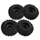 thumbnail image 5 of Neumáticos De Goma Delanteros Y Traseros, 4 Uds. Neumáticos RC Y Juego De Llantas De Rueda Mejor Agarre Resistente Duradero Para SENTON Para Coche 1/10 RC Cergrey 6 Spoke Wheel Rims and Rubber Tires, 5 of 8
