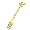 thumbnail image 1 of Vajilla Tenedor Para Bistec Torta Bizcochos Pasteles Pastas De Ensaladas De Sushi Ect. Oro BLESIY Cubertería Tenedor Cubiertos, 1 of 6