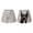 Beige, variant on Women's Funny Animal Print Shorts Casual Summer Beach Vacation Pants Loose Elastic Waist Tie Front With Pockets