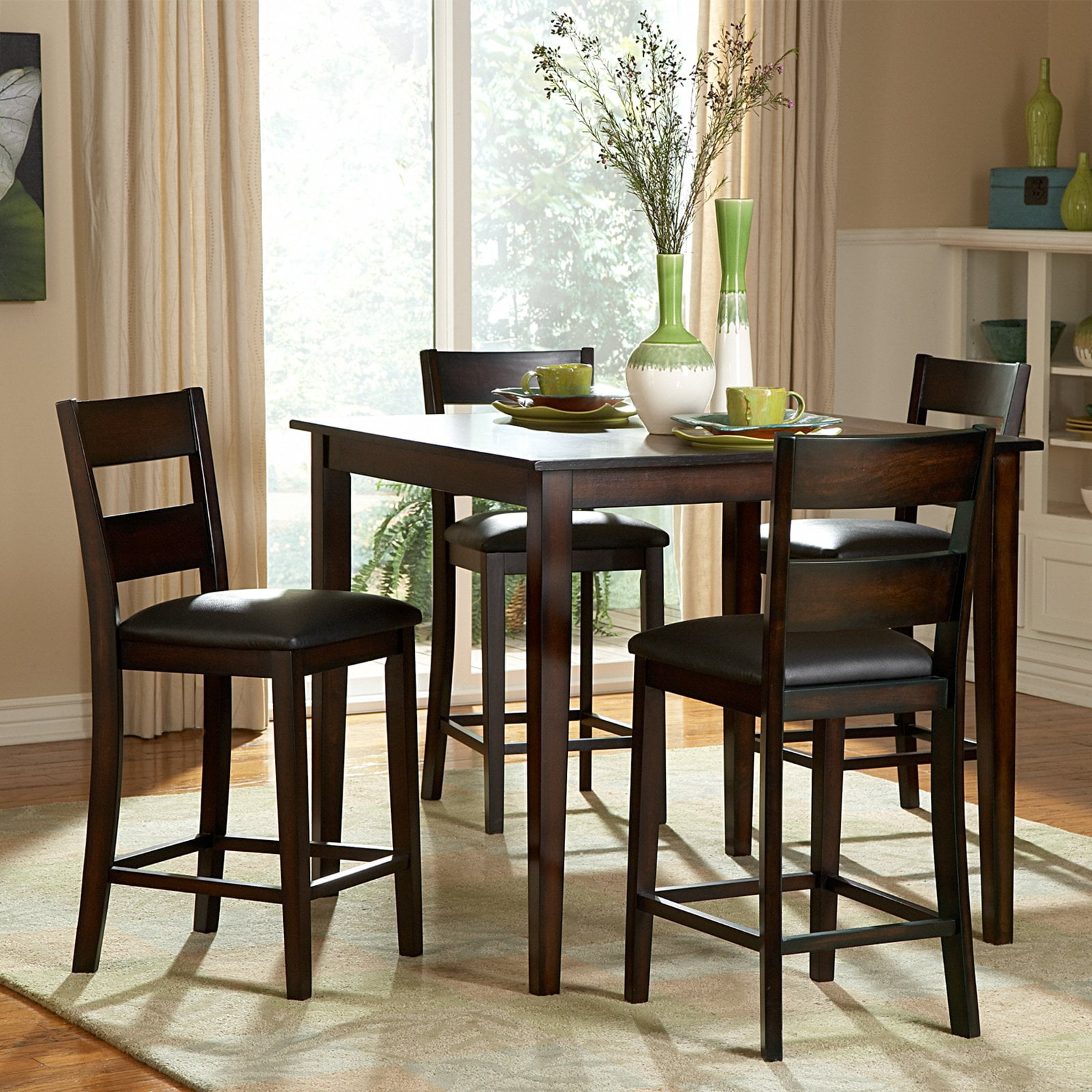 Homelegance Griffin Piece Counter Height Dining Table Set - Homelegance Griffin Piece Counter Height Dining Table Set Espresso Walmartcom homelegance griffin piece counter height dining table set - homelegance griffin piece counter height dining table set espresso walmartcom