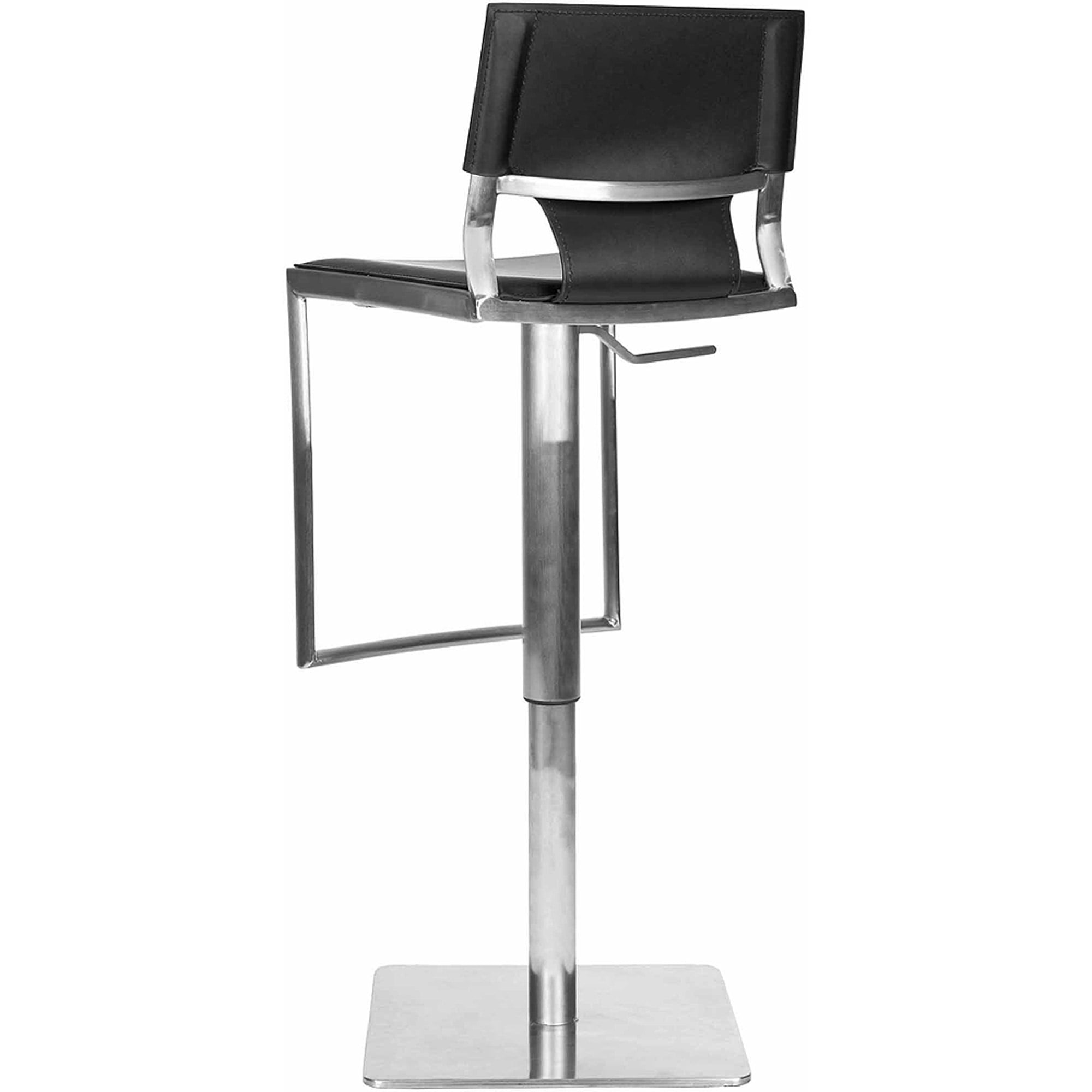 Safavieh 33.5" Armondo Bicast Leather Lift Barstool