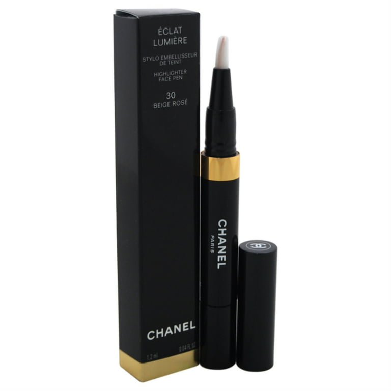 Eclat Lumiere Highlighter Face Pen - # 30 Beige Rose by Chanel for Women -  0.04 oz Concealer