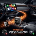 thumbnail image 2 of 2 in 1 Wireless CarPlay & Android Auto Adapter, Plug & Play, No Delay & Fast, for Apple iPhone iOS 10+ & Android 11+, Convert Wired to Wireless for 1000+ Cars, USB-A/Type-C Port with 8730E Chip, 2 of 7
