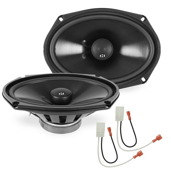 NVX Front Door 6" x 9" Coaxial Car Speaker Replacement for 02-08 Dodge Ram Truck 1500 900W Peak