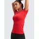 thumbnail image 4 of Remera CRZ YOGA Roja Pequeña de Manga Corta Deportiva, 4 of 5