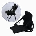 thumbnail image 2 of Asiento de Kayak Sunnimix Silla de Piso Duradera Con Respaldo Negro, 2 of 8