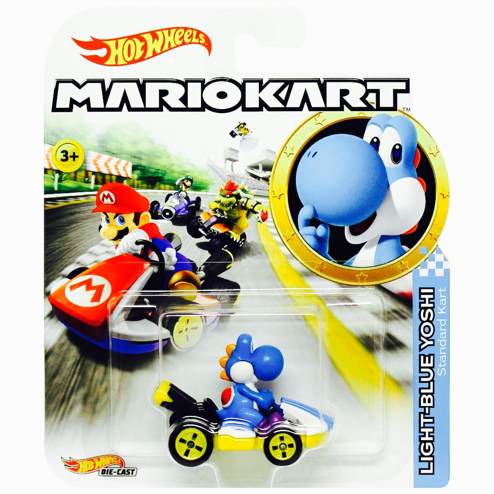 hot wheels mario kart yoshi
