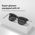 thumbnail image 4 of LOVEVER Hy C8 PRO Lunettes Intelligentes Multifonctions AI Bluetooth Hy-C8 PRO Lunettes Intelligentes avec Caméra Écouteurs Sans Fil AI Lunettes Intelligentes pour Écouter de la Musique et Appeler Prise en Charge 75 L, 4 of 7