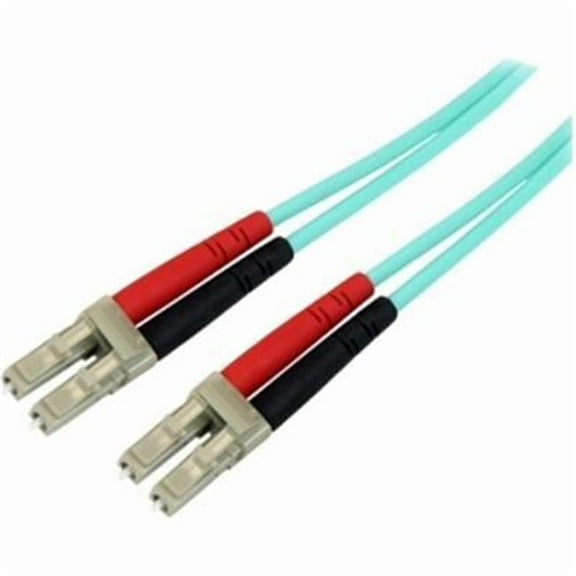 Startech 3m 10gb Lc Fiber Patch Cable - Aqua - 3m