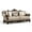 Brown, variant on Furniture of America Adelaide Beige Tufted Fabric Sofa in Dark Cherry