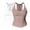 Dark Gray, variant on VJGBEGW 2 Pack Fashion Women V Neck Tank Tops with Built-in Shelf Bra Sleeveless Racerback Fitted Basic Cami Shirts Stretch Breathable Slim Fit Beige L