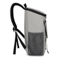 thumbnail image 4 of Large Capacity Insulated Cooling Backpack Waterproof Picnic Cooler Bag Gray, 4 of 6