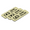 Gold, variant on Bank Teller 1 x 3" Name Tag/Badge, Blue, (3 Pack)