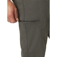 Wrangler Men's and Big Men's Outdoor Stretch Zip Cargo Pant