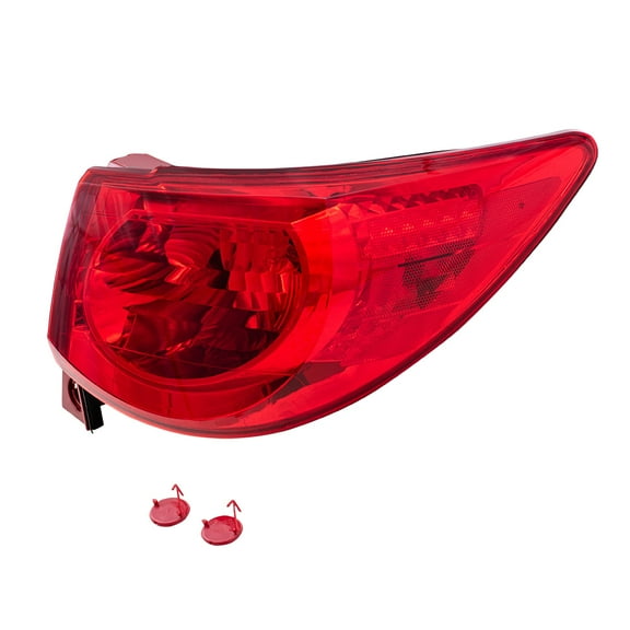 Brock Tail Light for 2009-2012 Traverse Quarter Mounted Right 15912686