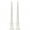 White, variant on 6 Pairs Taper Candles Unscented 6 Inch Red Tapers .88 in. diameter x 6 in. tall