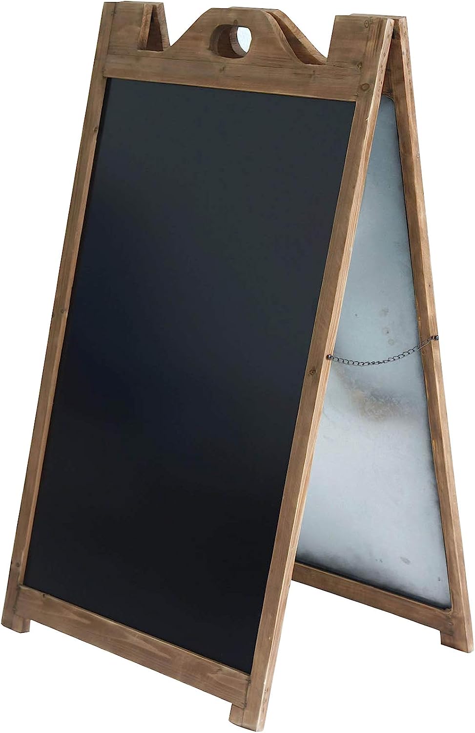 Double Sided Foldable AFrame Chalkboard Sidewalk Sign
