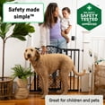thumbnail image 3 of Ingenuity Doorway 42W Series Dog and Baby Gate - Espresso, 3 of 12