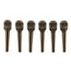 thumbnail image 5 of 6 piezas de acero inoxidable para guitarra Studs Skull Decor para Guitarra bronce Yuyangstore Pasadores de puente de guitarra acústica, 5 of 8