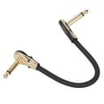 thumbnail image 2 of Conector de extremo plano para guitarra, cable de conexión para guitarra de 5,9 pulgadas, cable de conexión para pedal de efectos de instrumento, cable de guitarra, tecnología de vanguardia, 2 of 9