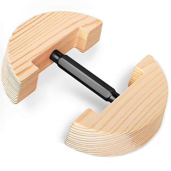 Hat Stretcher for Fitted Hats, Adjustable Hat Stretcher Fitted Hat Size 7 to 8 1/2, Hat Jack Stretcher, Hat Reshaper Fits All Cap - Solid Wood, Heavy Duty of Hat Extender
