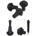 thumbnail image 4 of Mosiee 4Pcs Trekking Pole Tips Tip End Cap Hiking Trekking Poles Tip Protectors, 4 of 8
