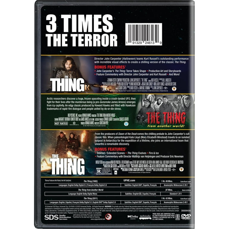 The Thing 3-Movie Collection (DVD) - Walmart.com