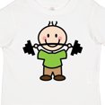thumbnail image 4 of Inktastic Weightlifting Boy Weightlifter Exercise Boys Toddler T-Shirt, 4 of 5