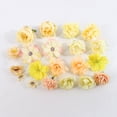 thumbnail image 7 of Artificial Rose Flower Heads Small Fabric Roses Assorted Styles For Diy Crafts Home Spring Garden Garland Hanging Decoration, 7 of 7