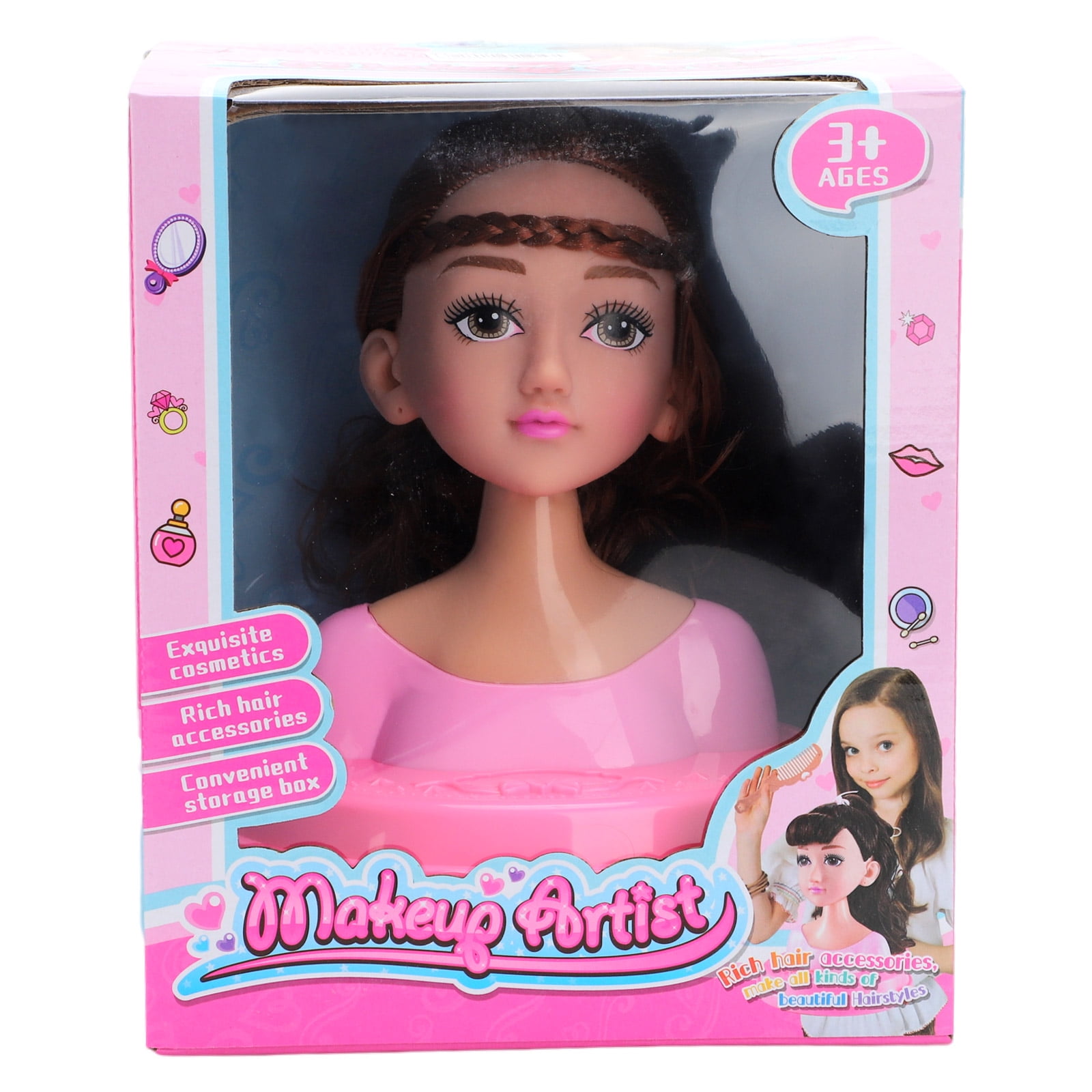 Barbiecore Beauty Doll Set With Makeup, Comb, And Hair Accessories Perfect  Pretend Play Princess Toys For Girls Training And Gifting From Kai07,  $25.71