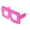 4, variant on Vintage Props Oversized Furry Frame Sunglass Lightweight Plush Polarized Lens For Birthday Girl Fashion Shades