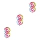 thumbnail image 5 of Monstrate Globos digitales Hermosa de cumpleaños Fácil de inflar Suministros para fiestas Decoraciones de boda Adorno maravilloso gradiente rampa8 Type1 NO1 Monstrate CBP342092, 5 of 6