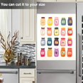 thumbnail image 3 of Yayeee Magnetic Dishwasher Cover for The Front Decoration Home Kitchen Machine Sticker Protector, Orange Jar, 3 of 6