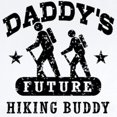 thumbnail image 2 of CafePress - Daddy's Future Hiking Buddy Infant Bodysuit - Baby Light Bodysuit, Size Newborn - 24 Months, 2 of 4