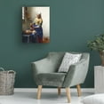 thumbnail image 5 of Trademark Fine Art Jan Vermeer The Milkmaid 1658-60 Canvas Wall Art - 24x32, 5 of 5