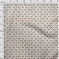 thumbnail image 4 of oneOone Cotton Jersey Rust Brown Fabric Asian Block Fabric For Sewing Printed Craft Fabric By The Yard 58 Inch Wide, 4 of 4