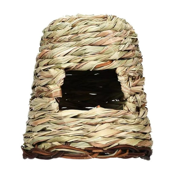 Qiweii Bird Nest Handmade Bird Nest for Pet Birds Small Birds Nest Warm Comfortable Bird House for Parakeets Finches Canaries Home Cage Decor