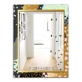 thumbnail image 2 of DESIGN ART Designart 'Playful Gold 5' Glam Vanity Printed Mirror - Modern Vanity Printed Mirror 23.7in.x31.5in., 2 of 5