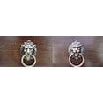 thumbnail image 3 of Vintage Brass Handles Decorative Lion Head Knob Dresser Drawer Door Pull s , Brass, 3 of 8